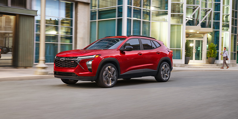 Chevrolet Trax sporty SUV design
