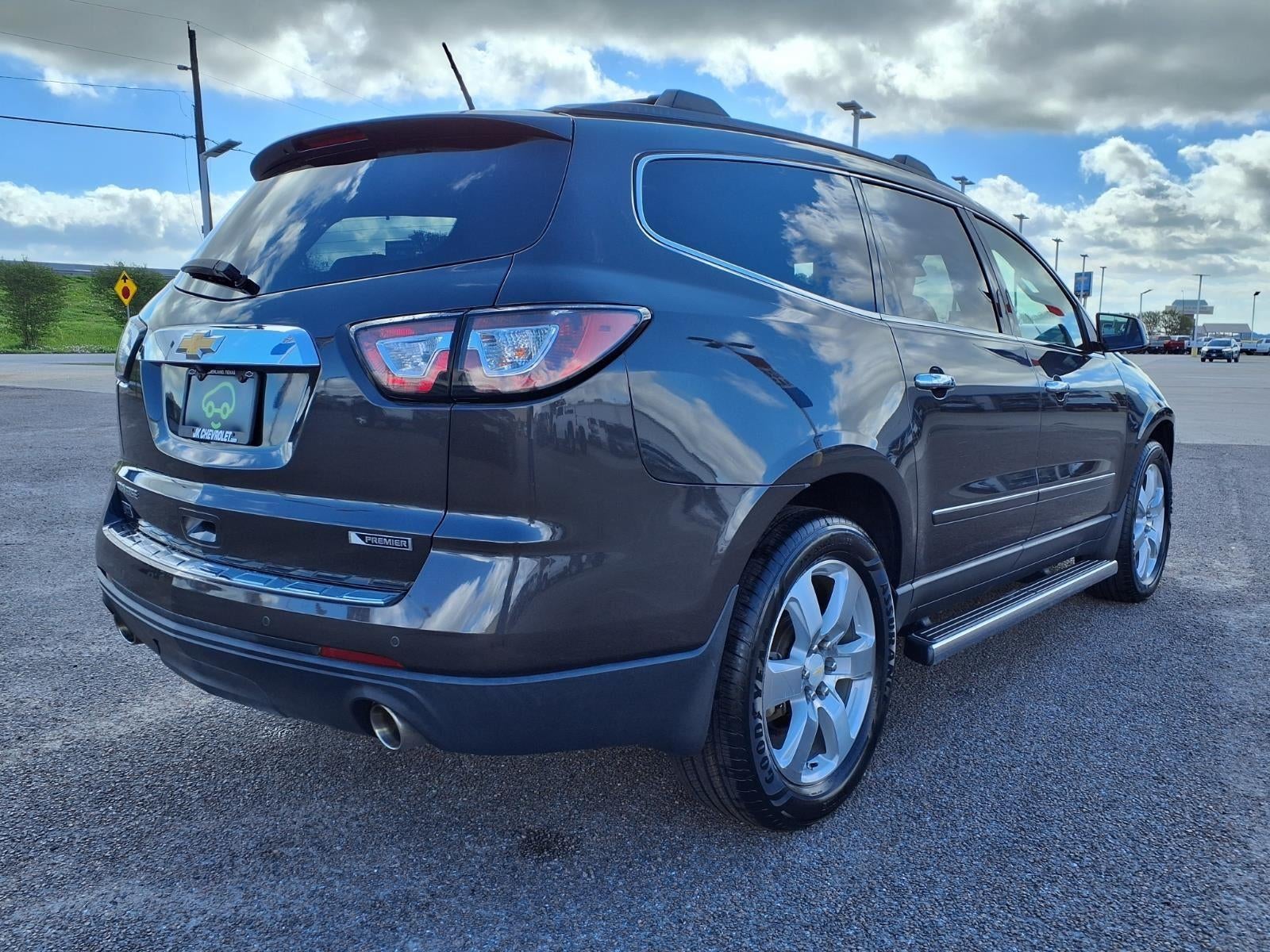Used 2017 Chevrolet Traverse Premier with VIN 1GNKRJKD7HJ159034 for sale in Nederland, TX