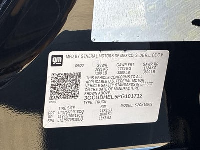 2023 Chevrolet Silverado 1500 ZR2