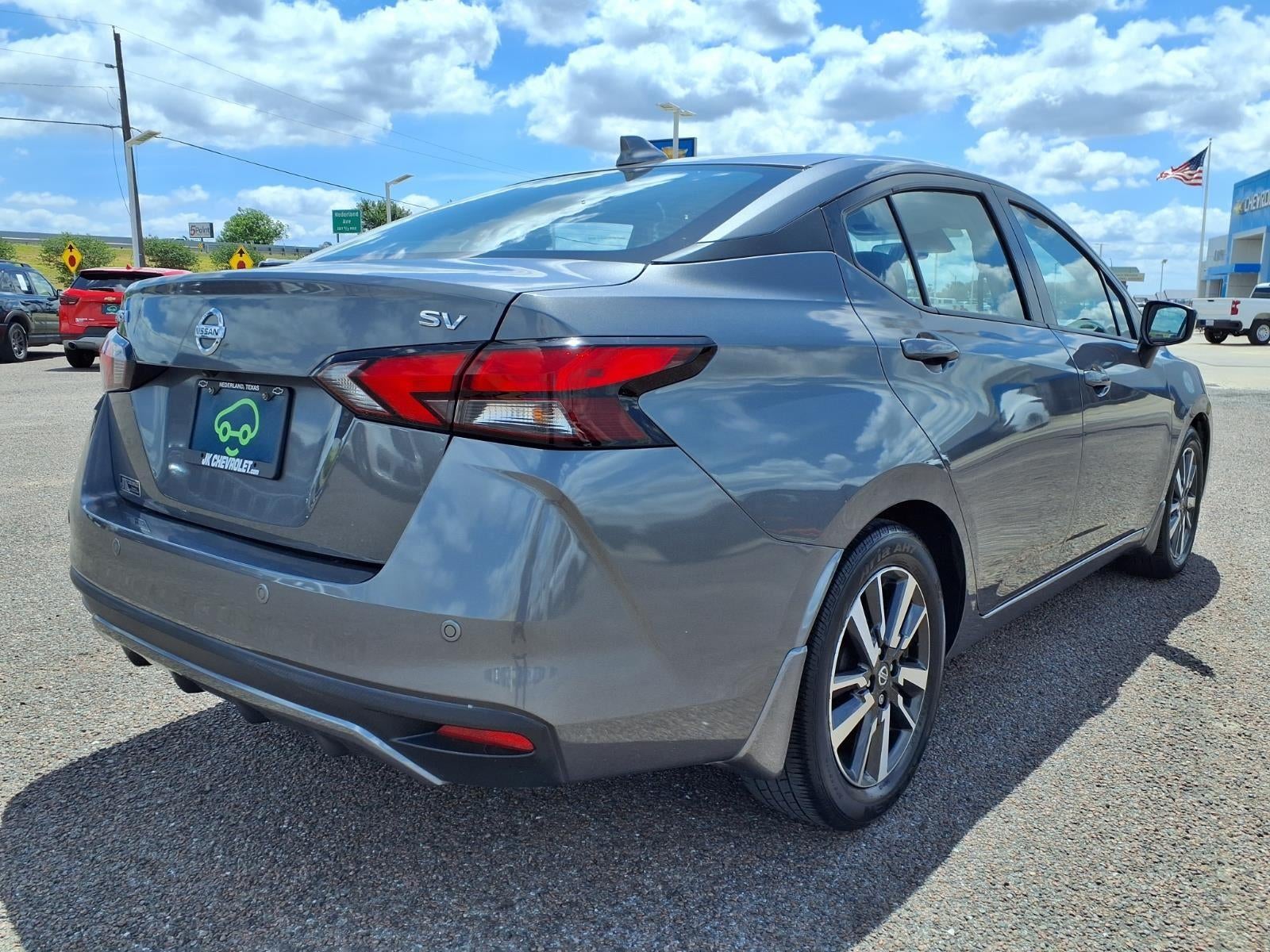 Used 2020 Nissan Versa Sedan SV with VIN 3N1CN8EV6LL915978 for sale in Nederland, TX