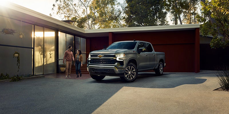 2025 Chevrolet Silverado 1500 in driveway