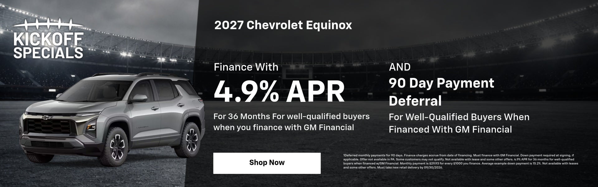 Chevrolet Equinox Specials