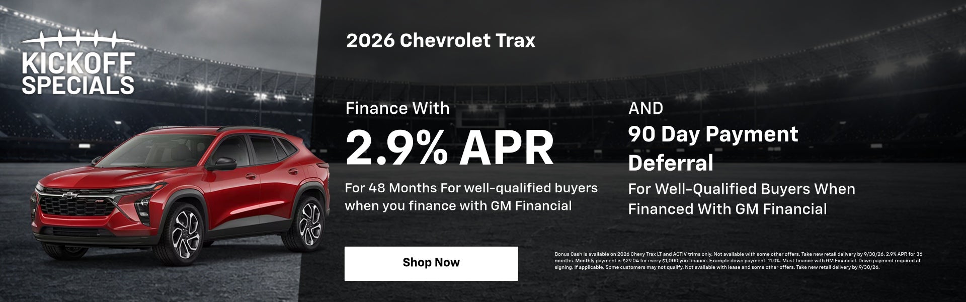 Chevy Trax Specials